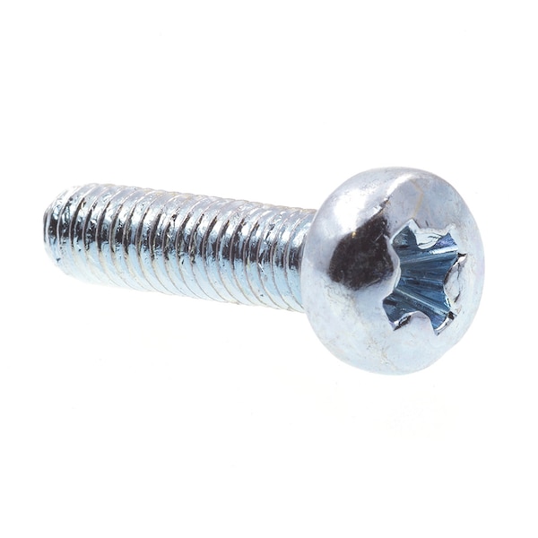 Prime-Line Machine Screw, Metric Pan Head Phil Drive M2.5-0.45 X 10MM Zinc Plated Steel 25PK 9130848 - main